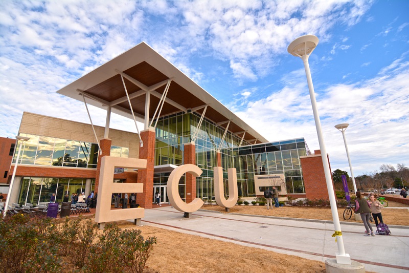 East,Carolina,University's,Main,Campus,Student,Center,Opened,On,January