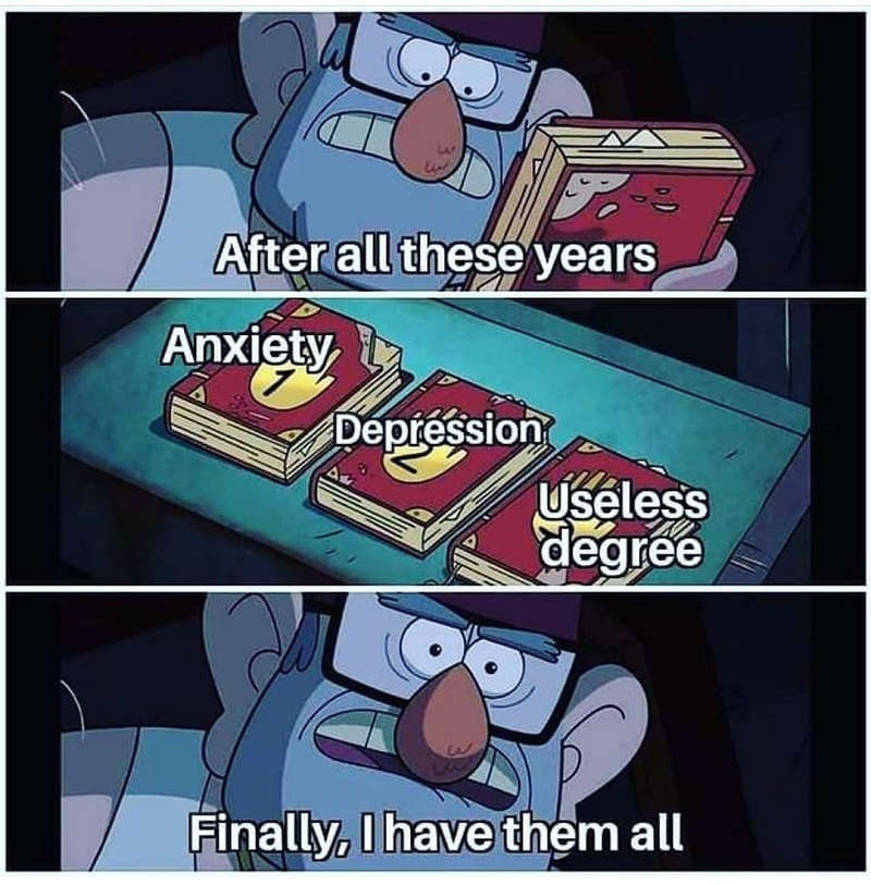 Useless Degrees