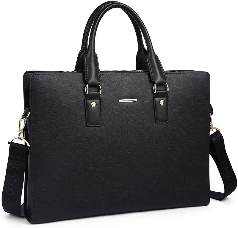 BOSTANTEN Leather Briefcase