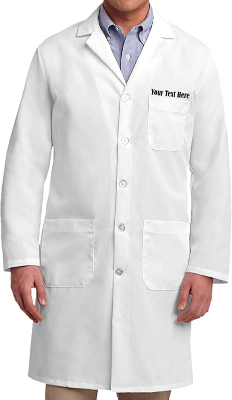 TAILOR'S Personalized Customizable Embroidered Women's Lab Coat