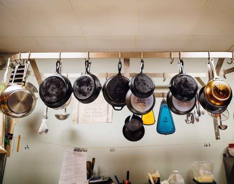 Assorted pans