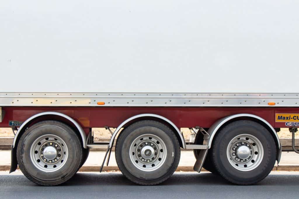 flatbed trailer