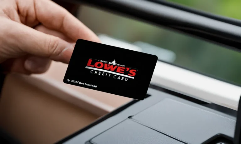 Gift Card Magic: Can You Pay Your Lowe’s Credit Card With a Gift Card?