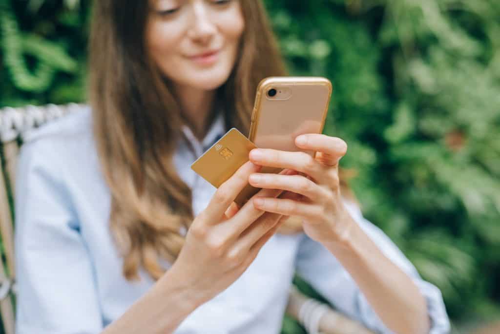 online banking account